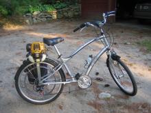 motor assisted bicycle
