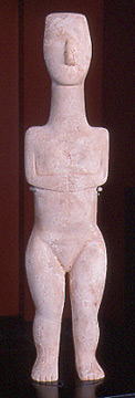 Statue of a human figure
