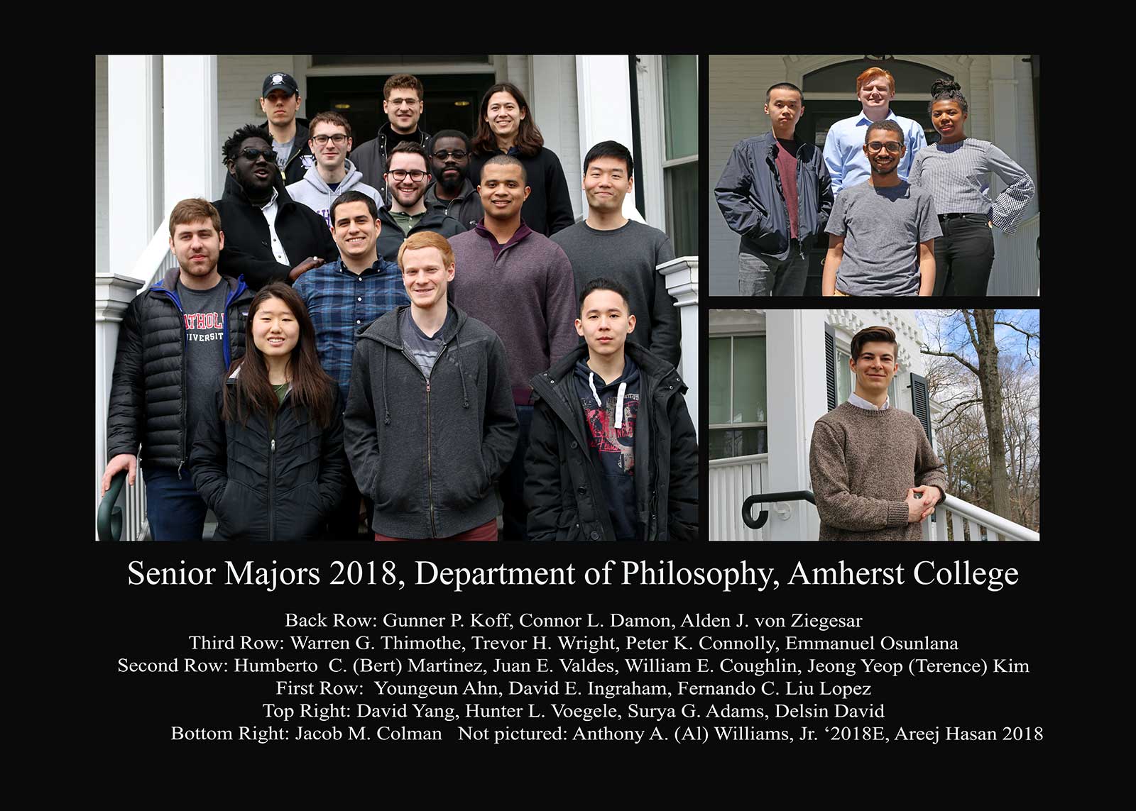 2018 Seniors: Philosophy majors