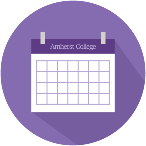 calendar in a purple circle