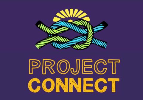 Project Connect woven cords logo