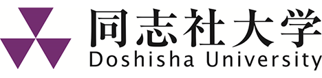 A logo that says Doshisha University