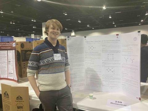 Andrew Rosevear's poster at JMM 2020