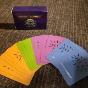 image of cards used into project connect