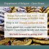 Religion Open House~ Courses, Cookies & Cider
